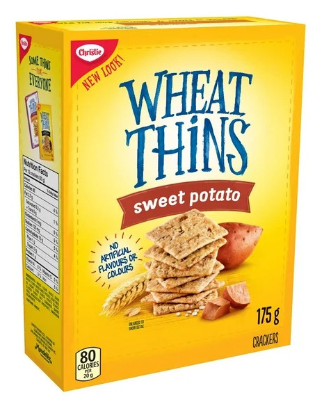 Wheat Thins Sweet Potato Crackers, 175g (4 Pack)