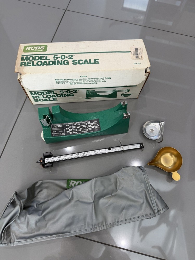 RCBS 5-0-2 Scale Reloading Powder Model 502