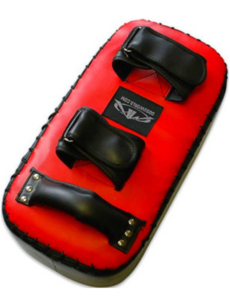MAG Leather Muay Thai Shield Black/Red