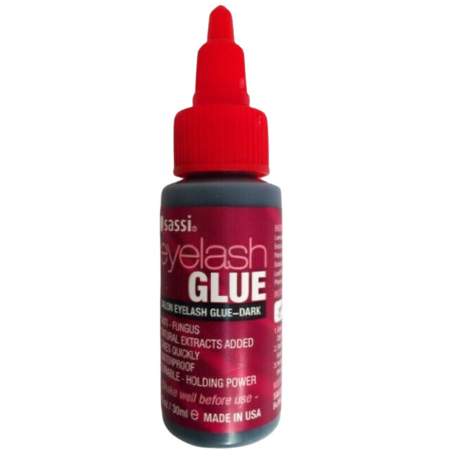 Sassi Salon Eyelash Glue Dark - 1 Oz