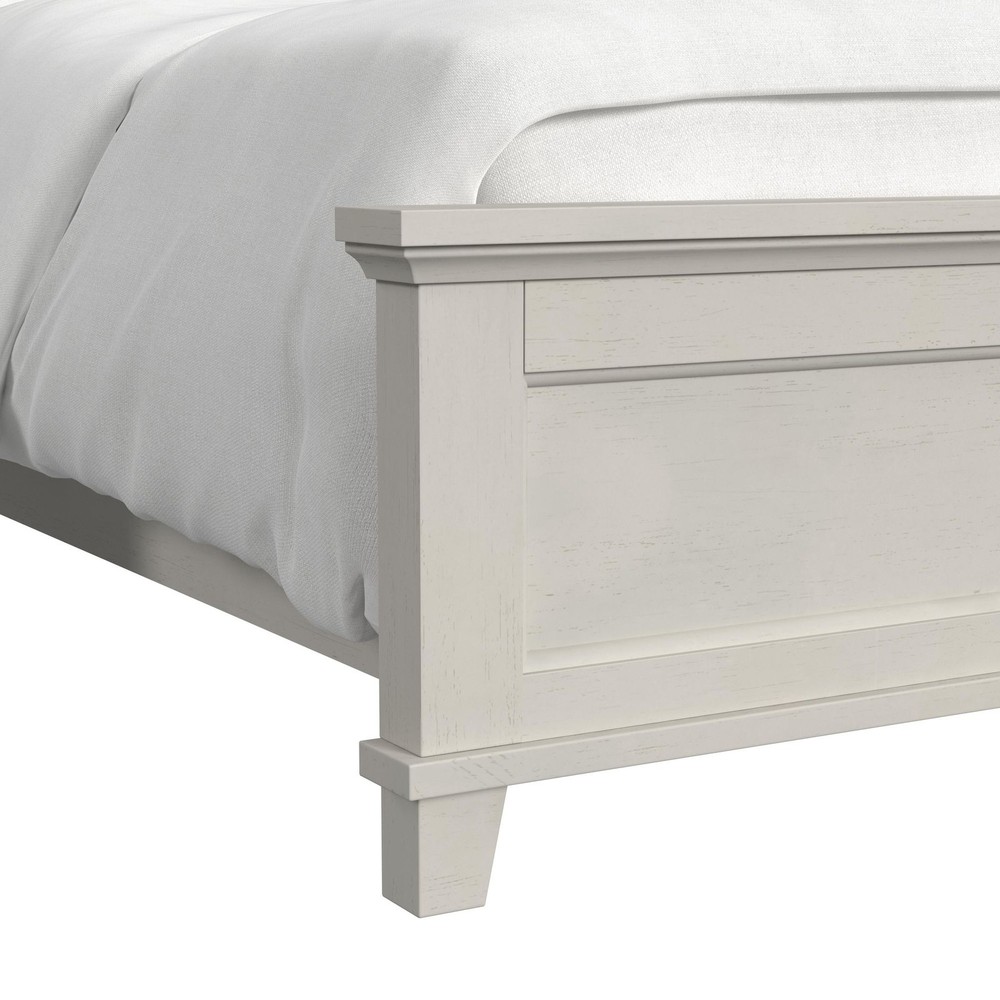 Henrik King Panel 5PC Bedroom Set in Ivory