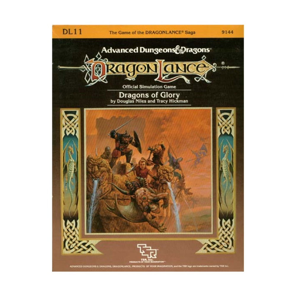TSR Dragonlance Dragons of Glory VG/EX