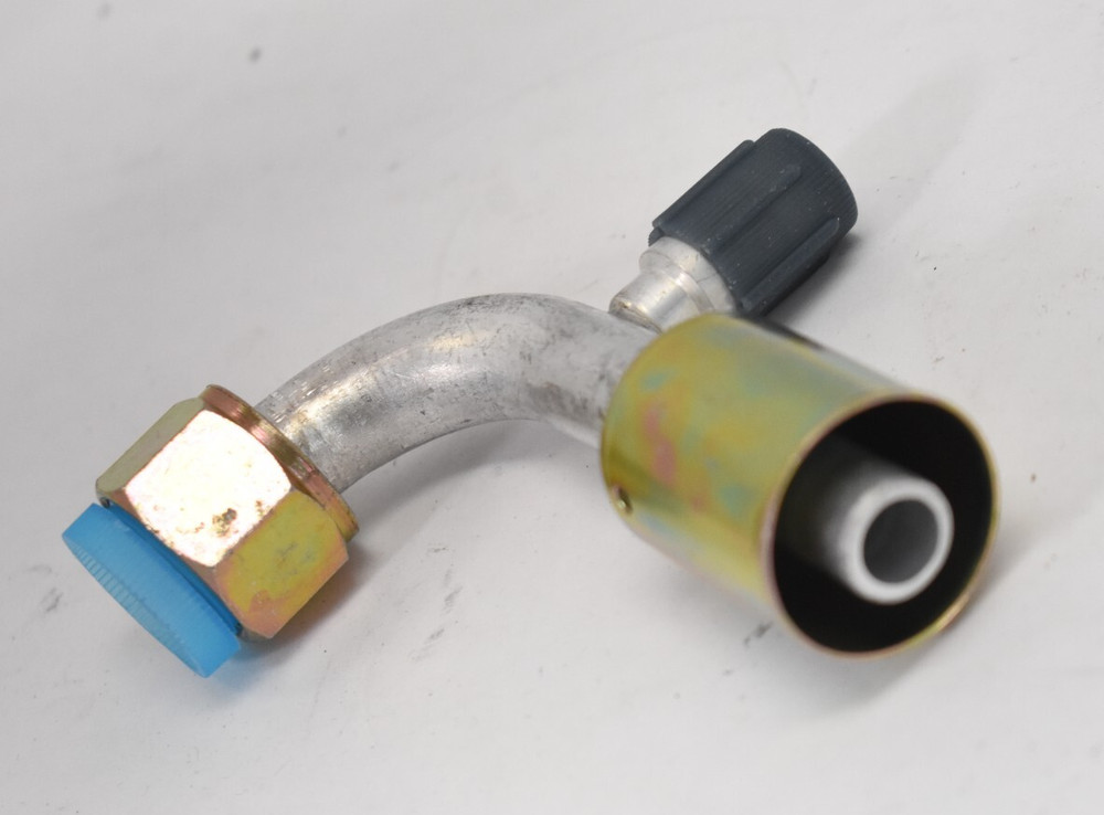 Universal Air Conditioner A/C Refrigerant Hose Fitting Replacement Unit 3/8"