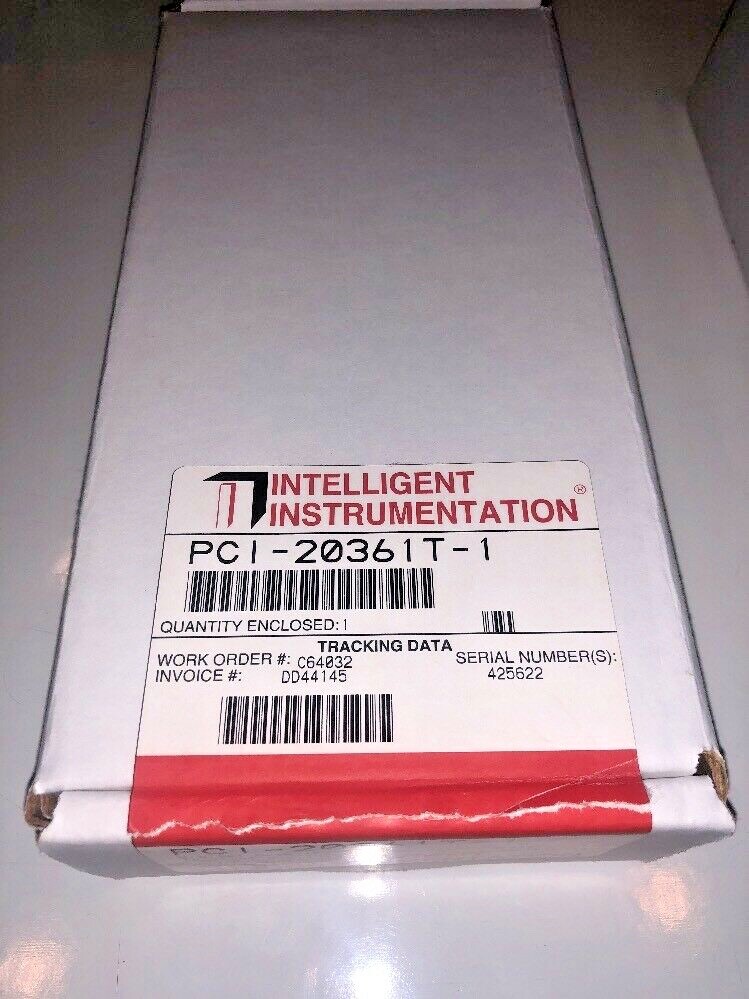 Intelligent PCI-20361T-1 DAQ Optically Isolated Input Digital Termination Panel