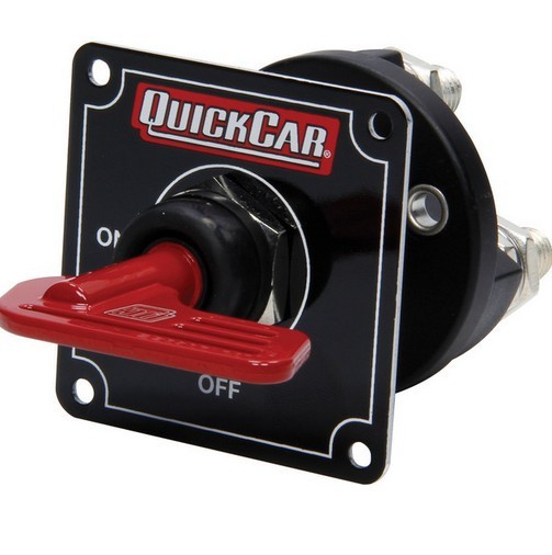 Quickcar 55-030 Master Disconnect Switch w/ Removable Red Key