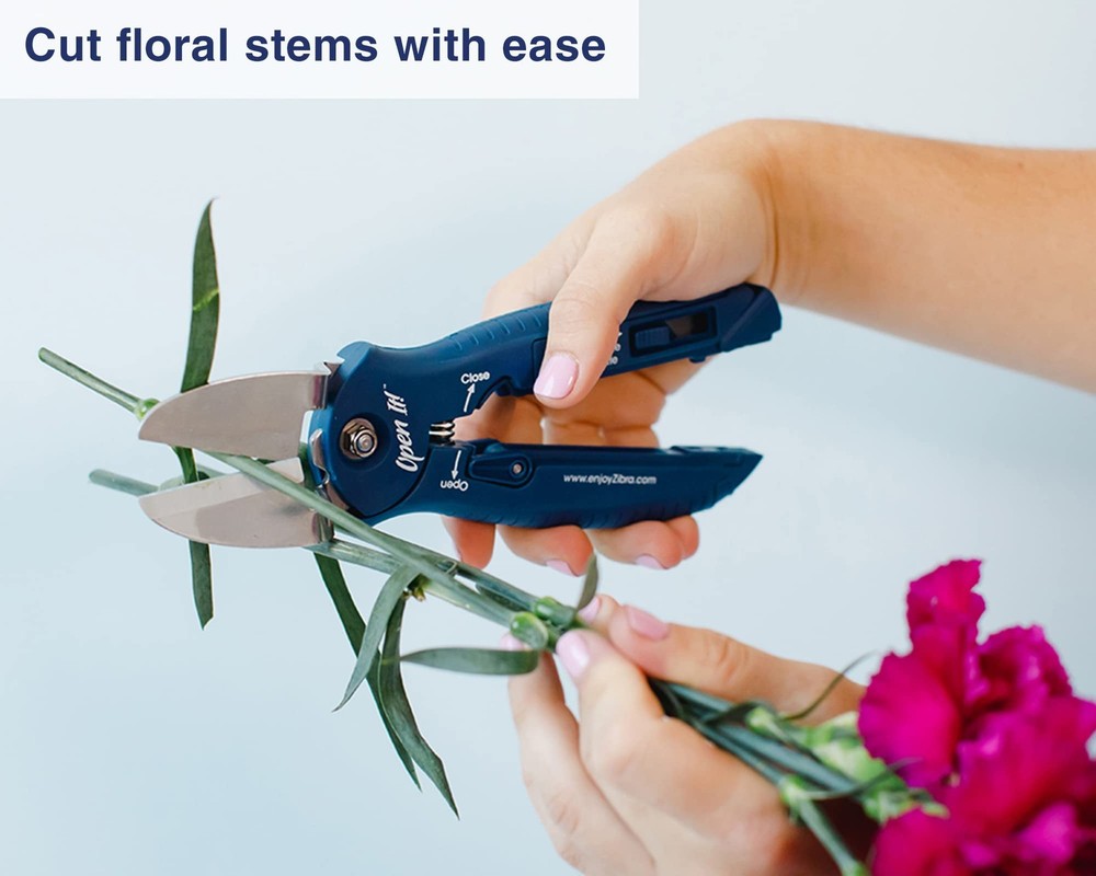 Open-It! All-In-One Multi Tool with Heavy-Duty Scissors, Box Cutter, Screwdri...