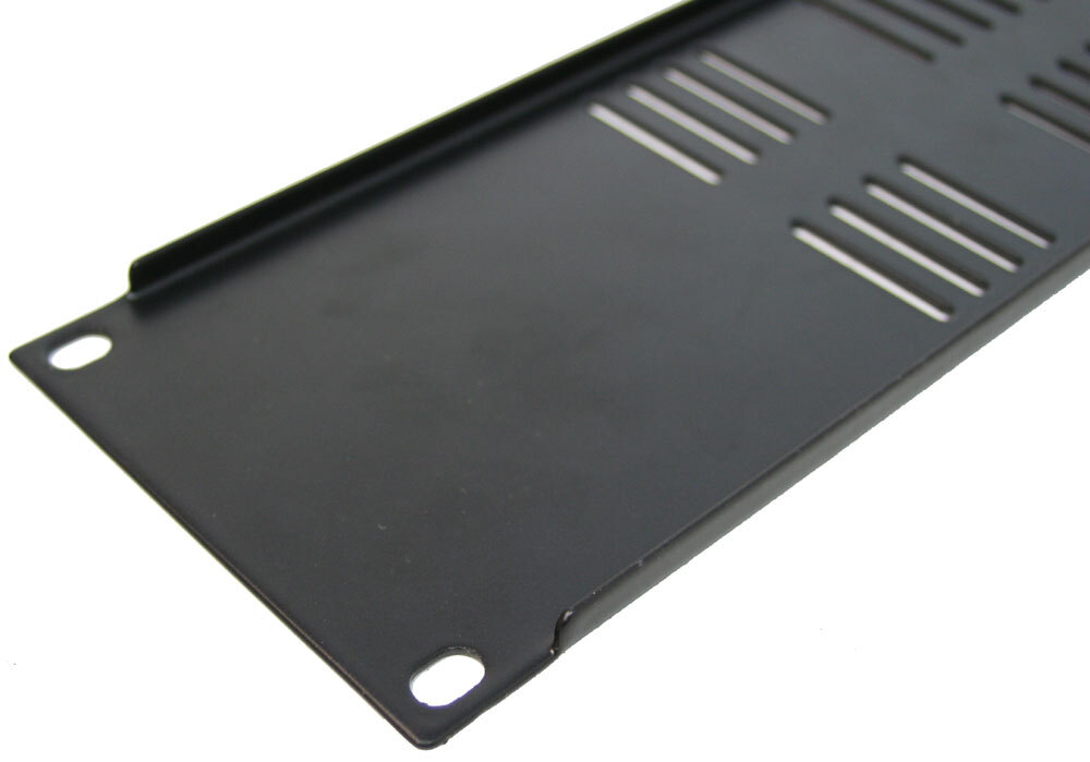 Pro Audio DJ Computer Server Audio Equipment Rack 19" 2U Air Flow Steel Panel
