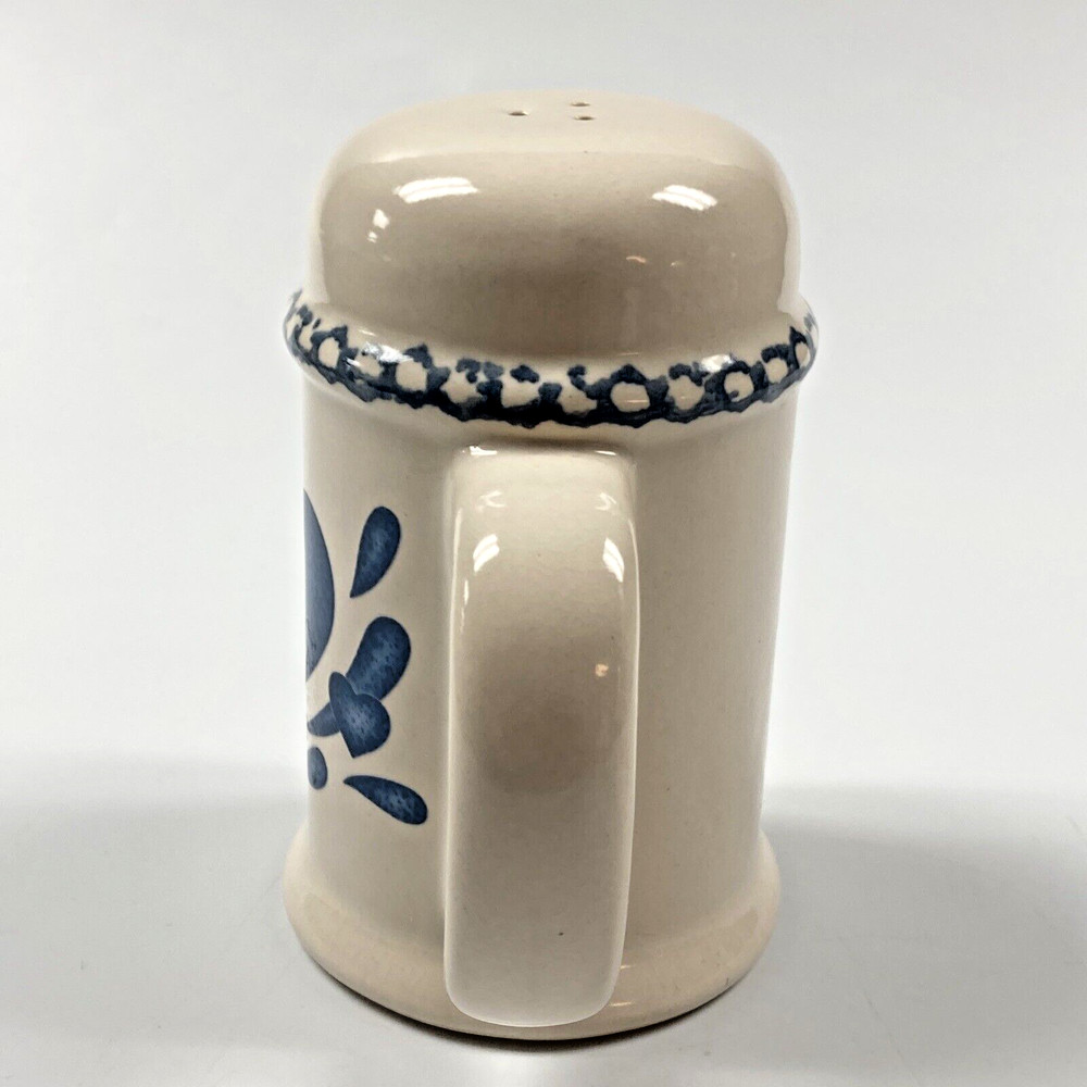Corelle Corning Blue Sponge Hearts Sugar Shaker.