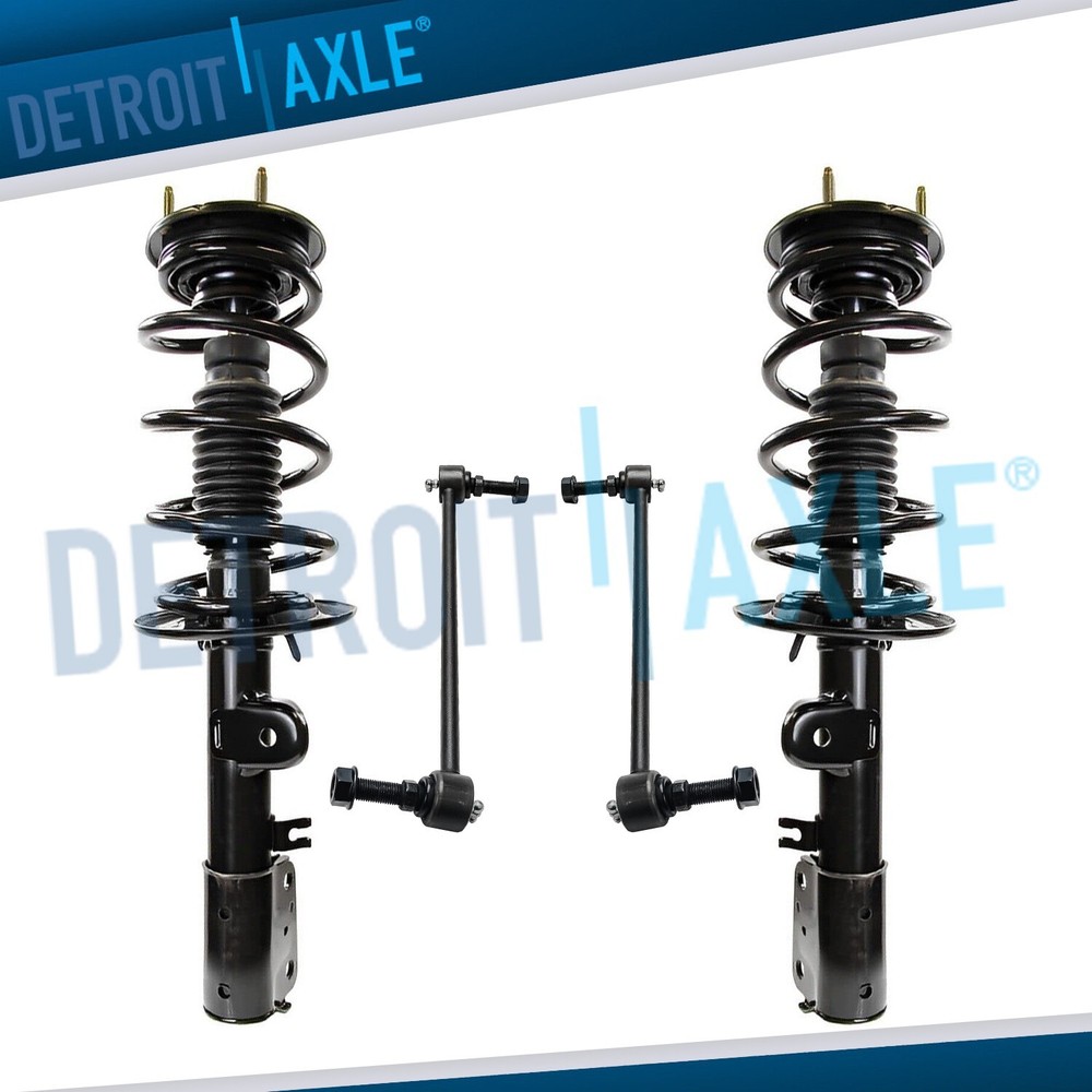 AWD Front Struts & Coil Spring Sway Bar Links Kit for 2013 - 2018 Ford Explorer