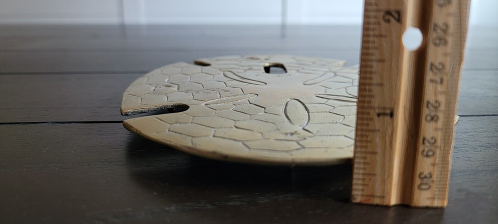 Brass Sand Dollar Trivette