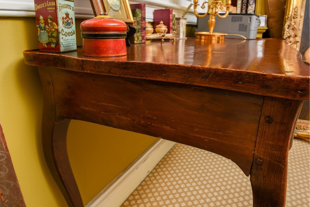 Antique French Walnut Writing Desk