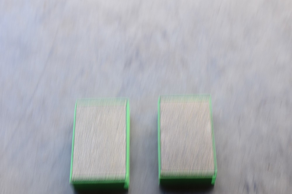 2 pc 3M 60X Grit Green Flexible Diamond Hand Pad