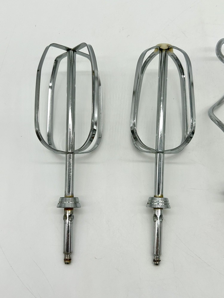 Vtg Oster Regency Kitchen Center Replacement Part Beaters Attachments 2 Pairs