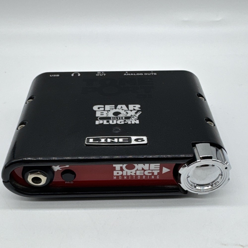 Line 6 Gearbox Toneport DI Interface Silver Plug-in