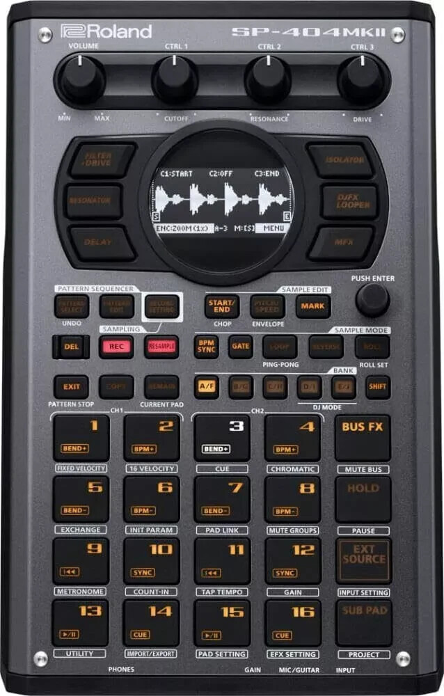 Roland SP-404MKII Creative Liner Wave Sampler & Effector Beatmaking Machine NEW