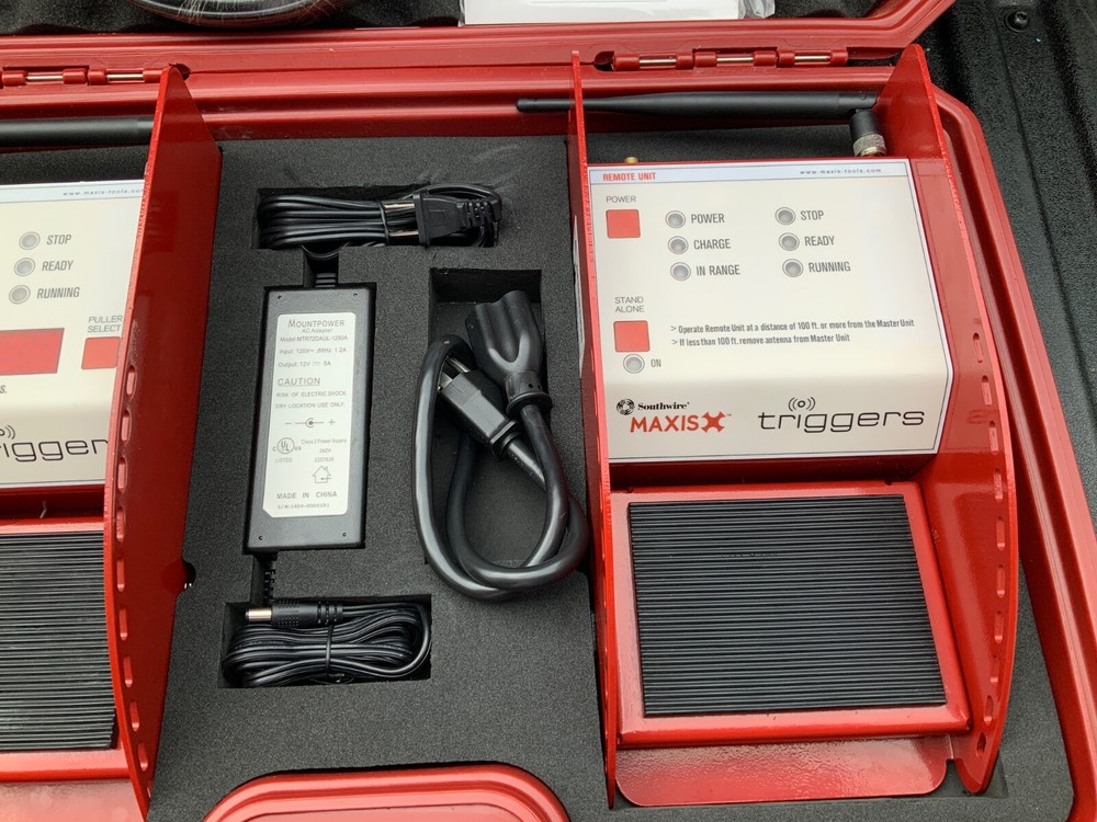 Southwire Maxis Triggers Dual Remote Foot Switch System Tugger/Puller