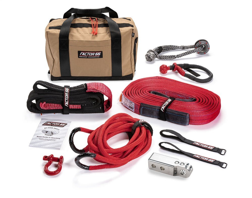 Factor 55 Powersports Recovery Kit - Silver Hemingway