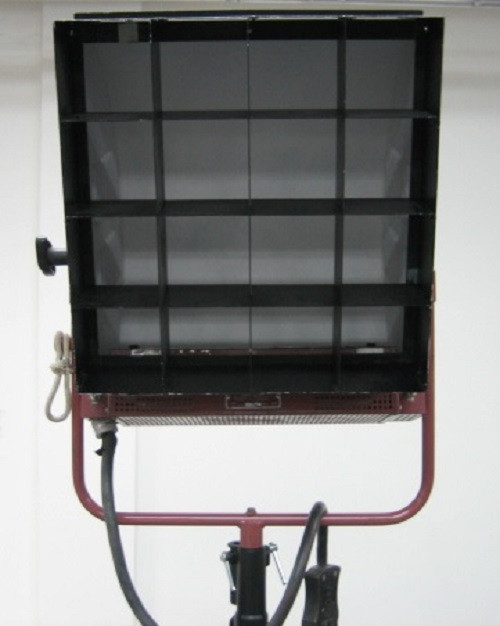 Mole Richardson 4K Zip Light w/ Eggcrate & Gel Frame