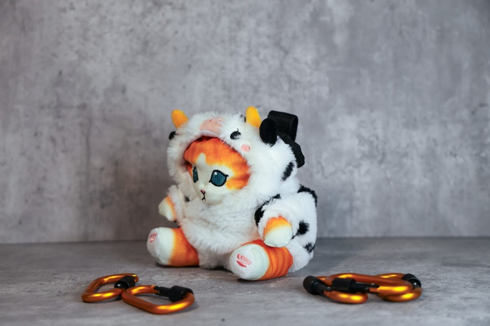 Plush chalk bag "Cow Cat"