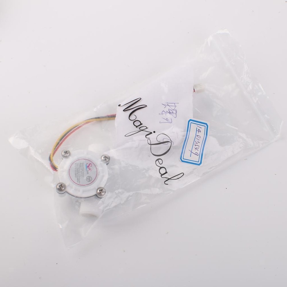 G3/8\" Water Flow Sensor Flowmeter Switch Controller Meter
