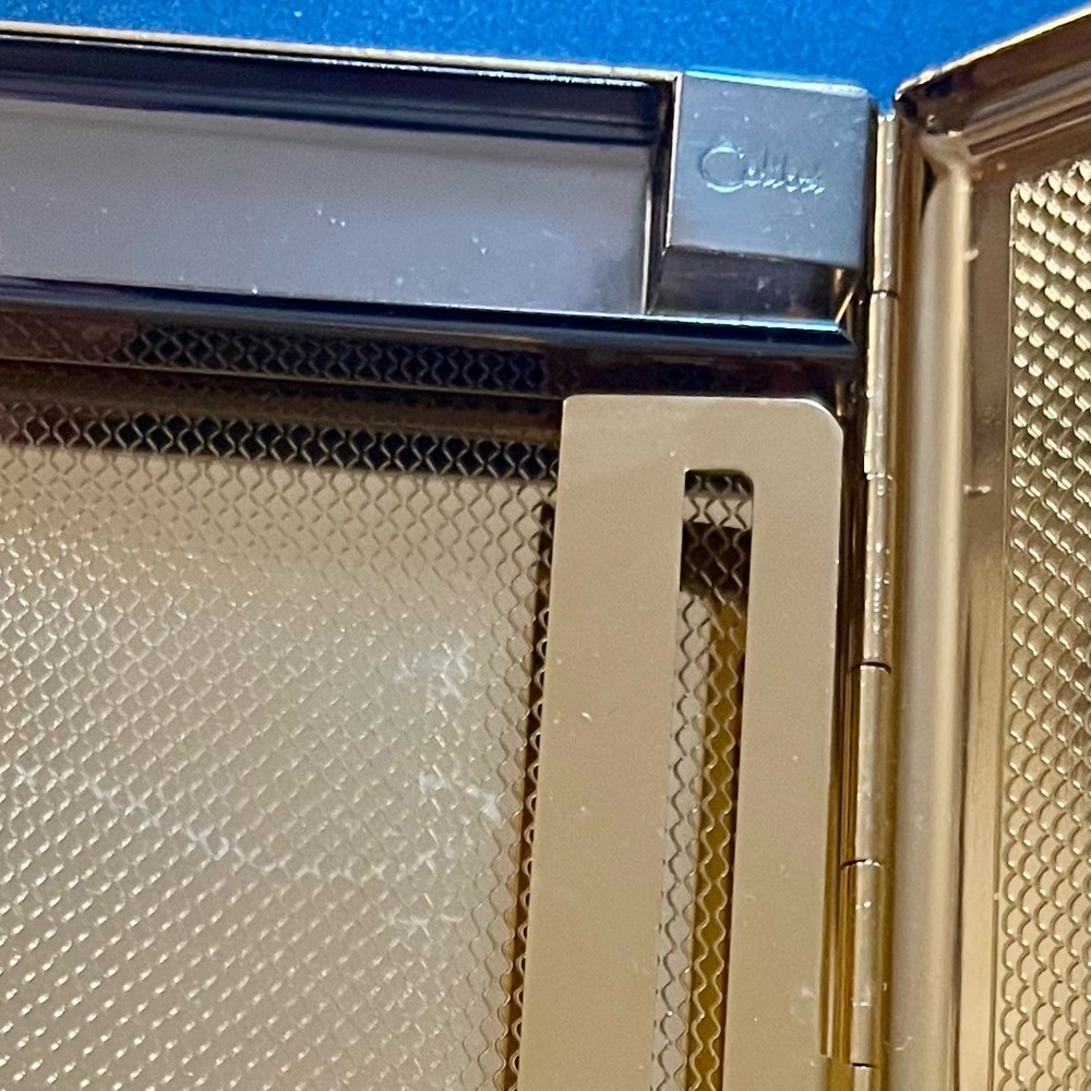 vintage colibri cigarette case