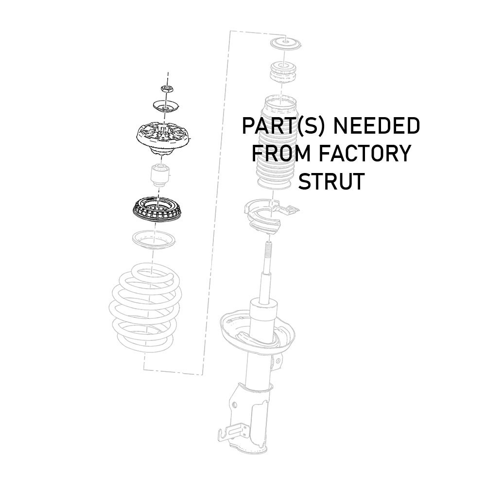 for IMPALA 14-20 HS2 Coilovers Lowering Kit Adjustable Damping Ride Height