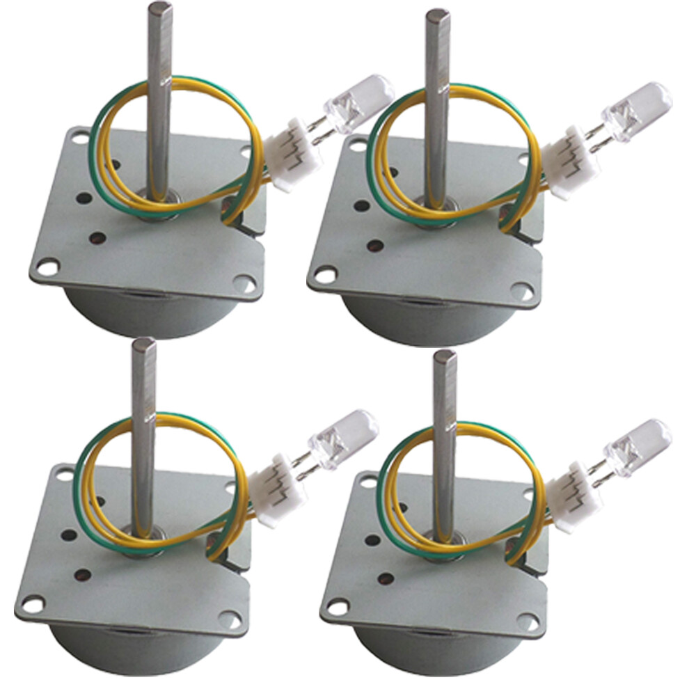 4PCS Micro 3 Phase AC Mini Hand Brushless Motor Generator Model Experiment