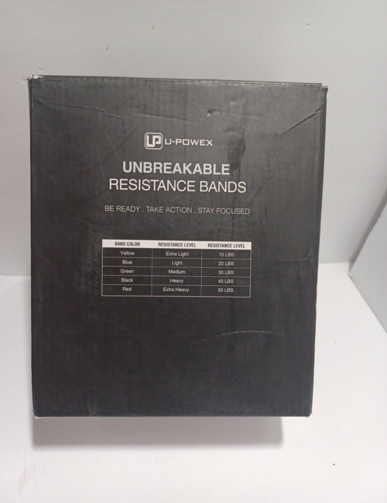UPOWEX Unbreakable Resistance Bands Stackable Exercise