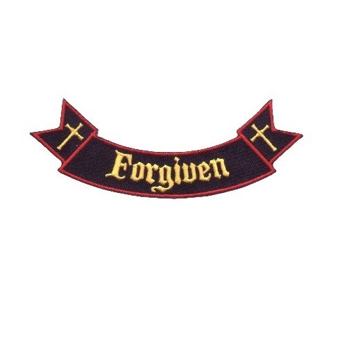 RIBBON ROCKER FORGIVEN PATCH