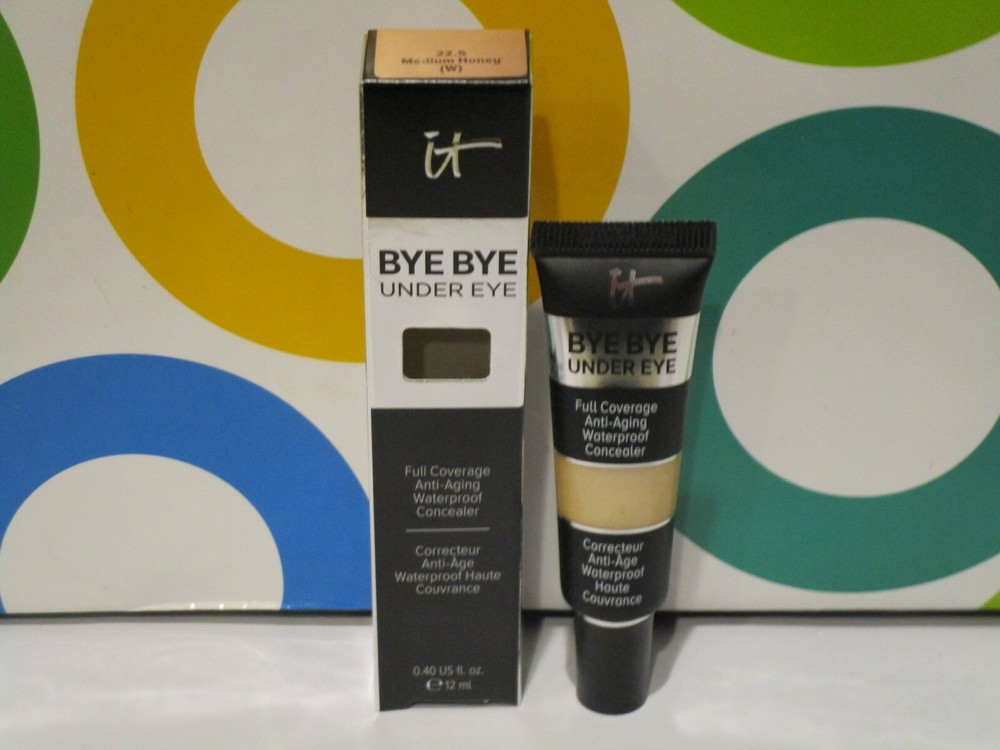 IT COSMETICS ~ BYE BYE UNDER EYE WATERPROOF CONCEALER ~ # 22.5 MEDIUM HONEY