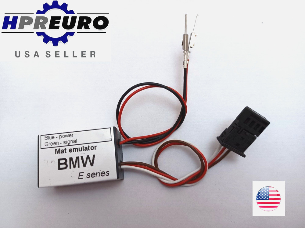Seat Occupancy Mat Sensor Bypass Emulator For BMW E90 E92 E93 M3 2008-2013