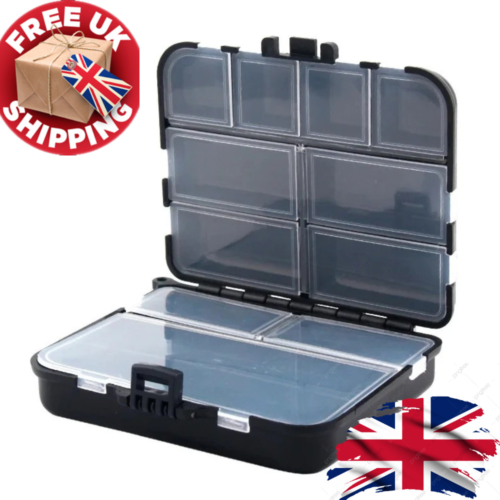 Double-Sided Fishing Tackle Box