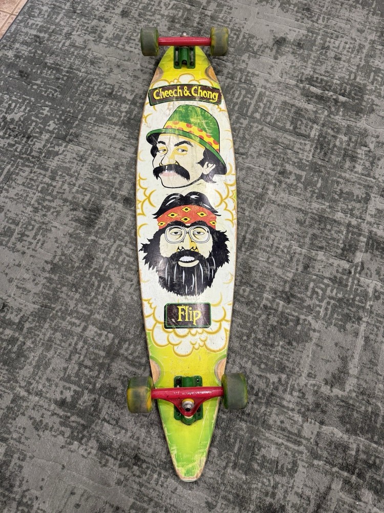 Cheech & Chong Pinner Tail Cruzer longboard