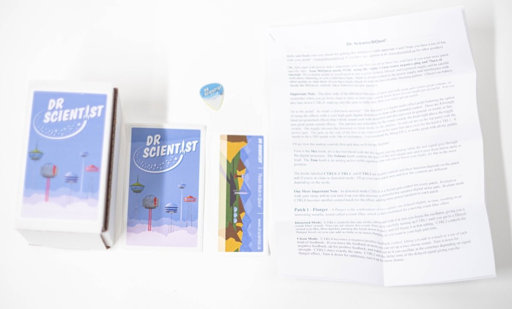 Dr Scientist - BitQuest - Multi-Effect Effect Pedal - New