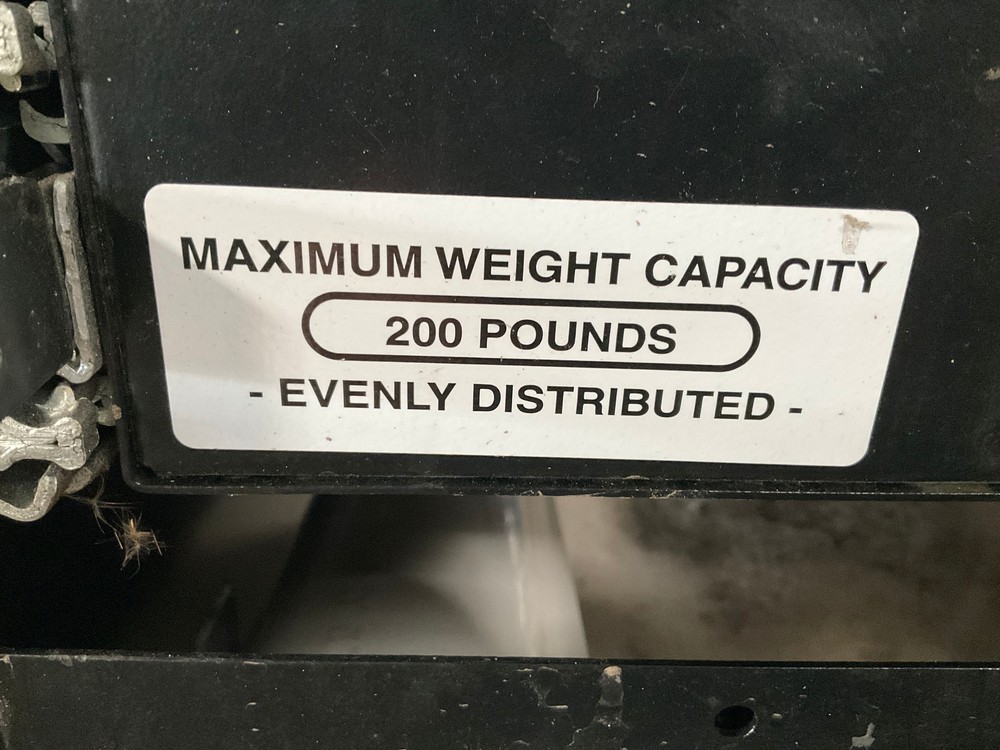 Slide Out Cargo Shelf 200 Pounds