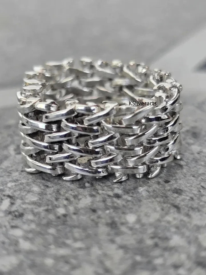 Flexible Ring, 925 Sterling Silver Ring, Silver Handmade Ring,