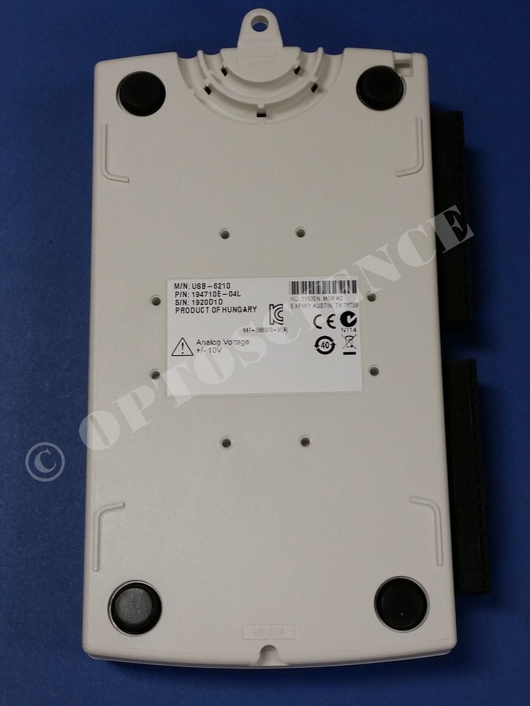 National Instruments NI USB-6210 Data Acquisition Device, Multifunction DAQ