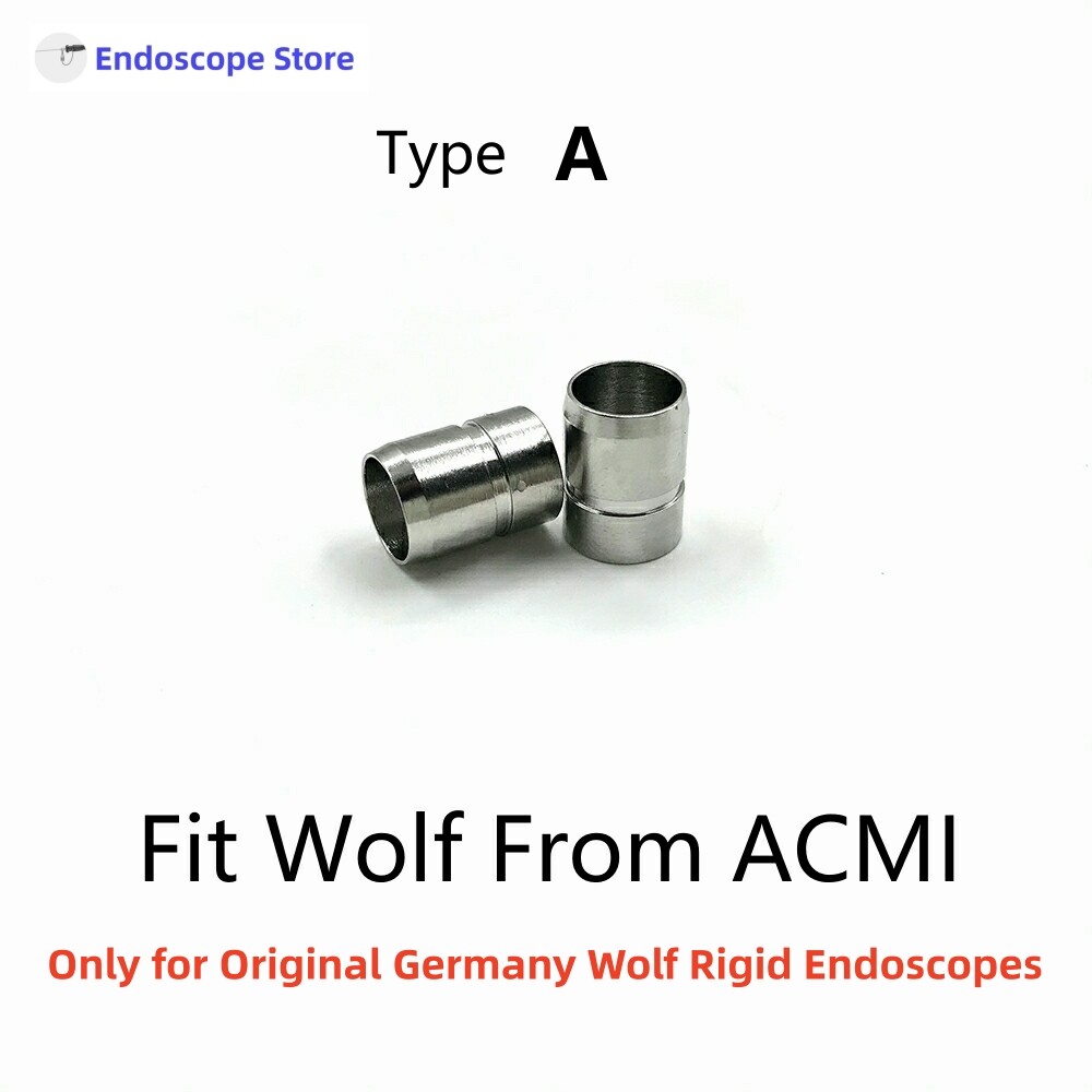 Endoscope Light Source Optical Fiber Cable Interface Adapter Convert Connector