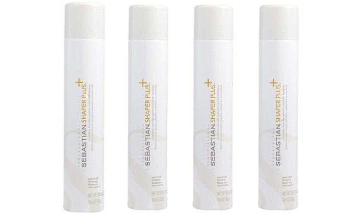 Sebastian Shaper Plus+ Hairspray 10.6 Oz (4 pack)