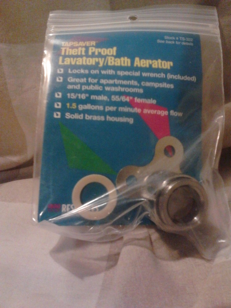 Theft proof faucets aerator ,read description