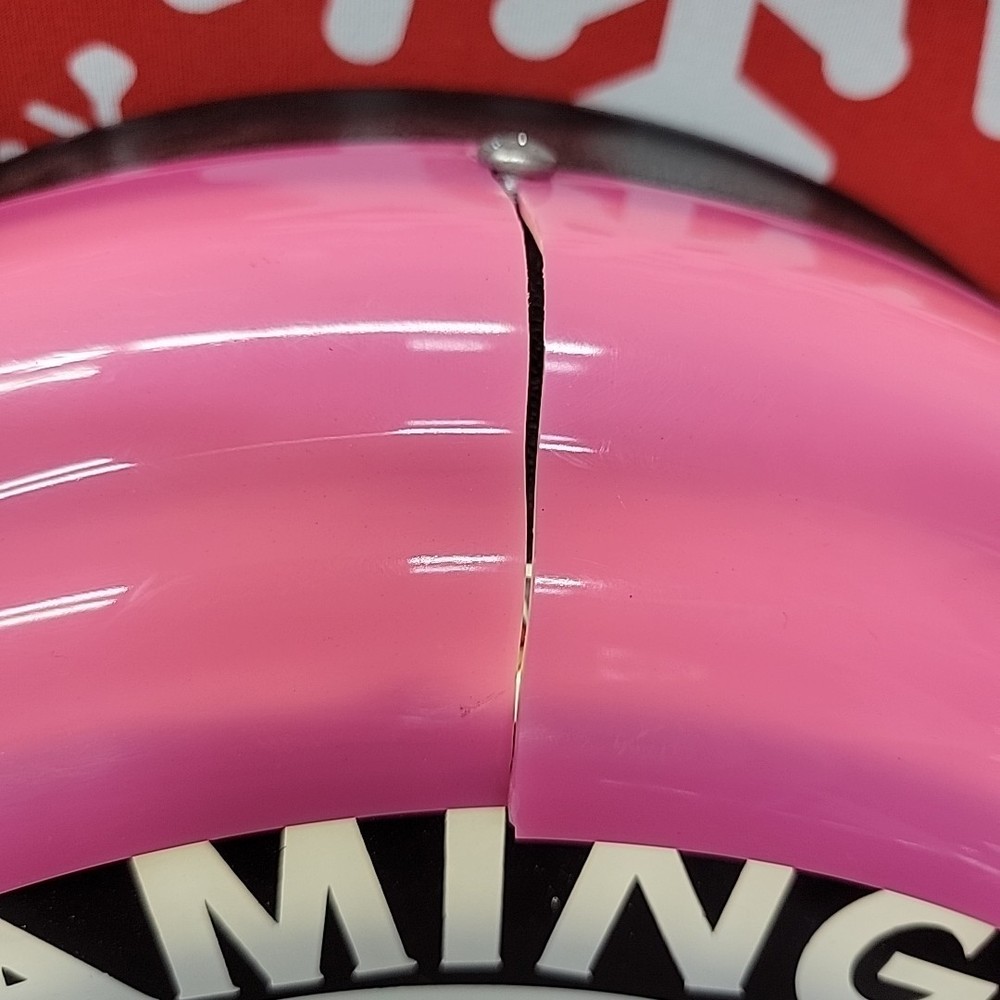 Flamingo Cafe Art-Deco Illuminated Clock Tested Works