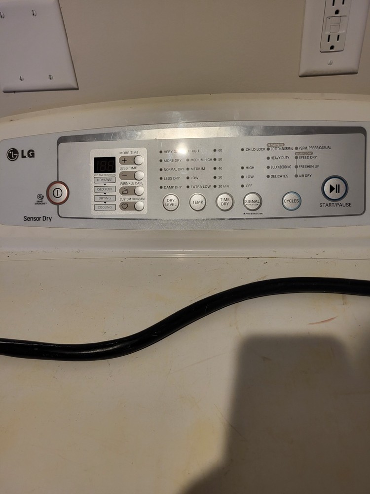 LG washer dryer set used pre owned