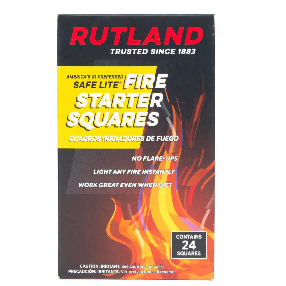 Safe Lite Fire Starter Squares (24-Pack)