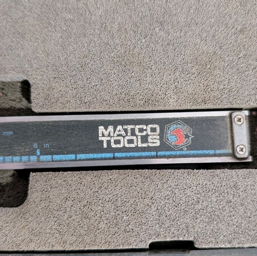 MATCO TOOLS ELECTRONIC DIGITAL CALIPER # Metr-190