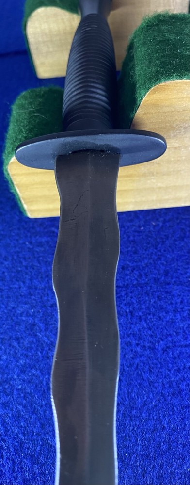 Reworked Modern 6" Blade Commando Style Dagger w/ Leather Sheath