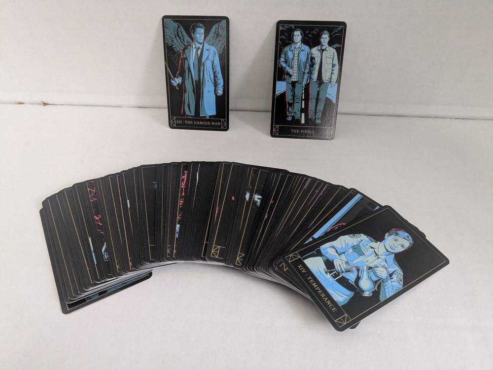 Supernatural Join The Hunt Tarot Card Deck