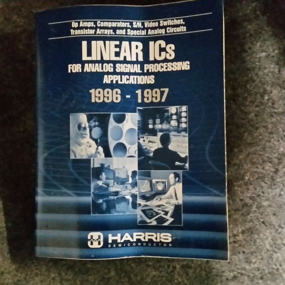 Electronics Manual Harris 1997 Linear IC  Data Book