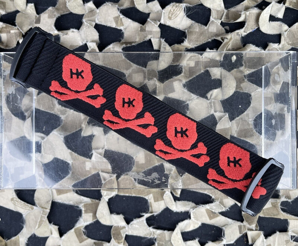 NEW HK Army Universal Goggle Strap - Bones - Red