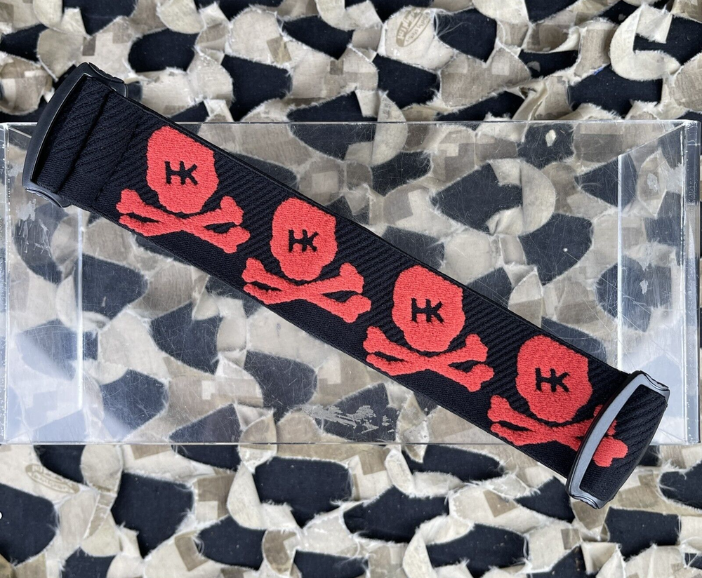 NEW HK Army Universal Goggle Strap - Bones - Red