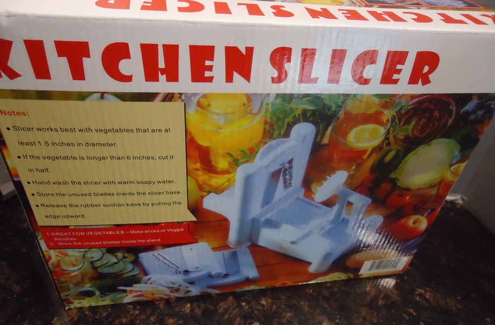 Kitchen Miracle Food Processor Slicer